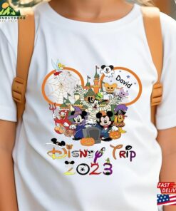 Custom Disneyworld Shirt Disney Trip 2023 Halloween Crew T-Shirt Classic