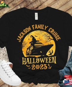 Custom Family Halloween 2023 Cruise Shirt Personalised Name Group Shirts T Shirt Unisex 4
