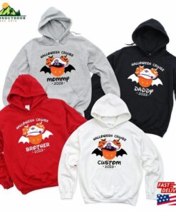 Custom Family Halloween Cruise Shirt Disneyland T-Shirt Mickey Minnie Friends Unisex