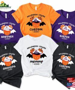 Custom Family Halloween Cruise Shirt Disneyland T Shirt Mickey Minnie Friends Unisex 4