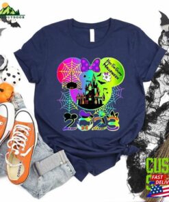 Custom Halloween Shirt Disney Matching Shirts Mickey Hoodie T-Shirt
