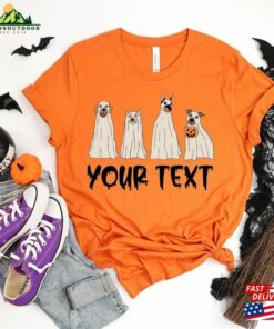 Custom Halloween Sweatshirt Sweater Ghost Unisex T Shirt 3