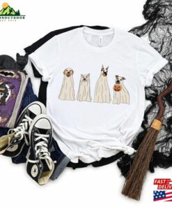 Custom Halloween Sweatshirt Sweater Ghost Unisex T Shirt 4