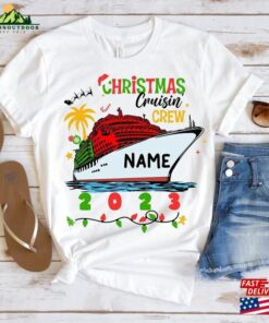 Custom Name Christmas Cruise 2023 Shirt Squad Group For 2024 Season Classic T Shirt 3