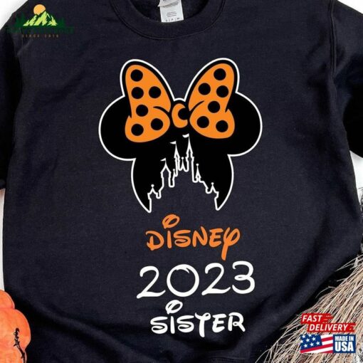 Custom Name Disney Halloween Shirt 2023 Costume Sweatshirt Unisex