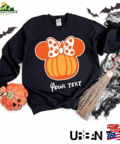 Custom Name Disney Halloween Shirt 2023 Pumpkin Unisex Classic 4
