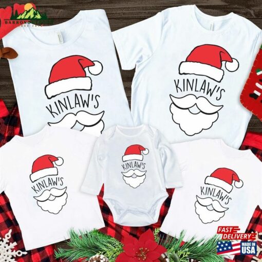 Custom Name Family Christmas 2023 Shirts Personalized Shirt Unisex Hoodie