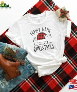Custom Name Family Christmas 2023 Shirts Shirt T-Shirt Unisex 3 Custom Name Family Christmas 2023 Shirts Shirt T Shirt Unisex 4