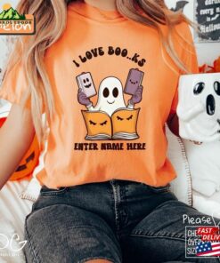 Custom Name Halloween Teacher Shirt Personalized Librarian Kindergarten T-Shirt Sweatshirt Hoodie 3 Custom Name Halloween Teacher Shirt Personalized Librarian Kindergarten T Shirt Sweatshirt Hoodie 4