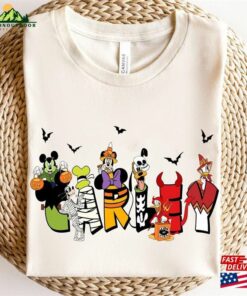 Custom Name Mickey And Friends Costume Halloween Shirt Disney’s Not So Scary Party T-Shirt Sweatshirt Hoodie
