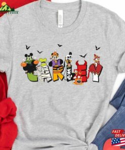 Custom Name Mickey And Friends Costume Halloween Shirt Disneys Not So Scary Party T Shirt Sweatshirt Hoodie 4