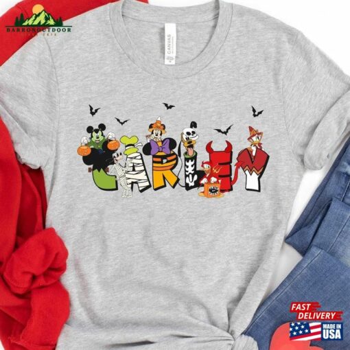 Custom Name Mickey And Friends Costume Halloween Shirt Disney’s Not So Scary Party T-Shirt Sweatshirt Hoodie