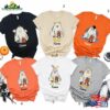 Custom Winnie The Pooh Character Halloween Comfort Colors Shirt Disney Ghost Mickey Hoodie Sweatshirt