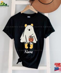 Custom Winnie The Pooh Character Halloween Comfort Colors Shirt Disney Ghost Mickey Sweatshirt Unisex 3