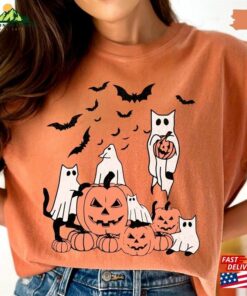 Cute Black Cat Halloween Shirt Hoodie T-Shirt