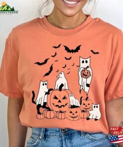Cute Black Cat Halloween Shirt Hoodie T-Shirt