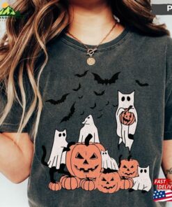 Cute Black Cat Halloween Shirt Hoodie T Shirt 3