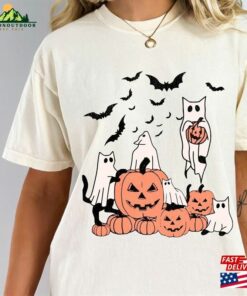 Cute Black Cat Halloween Shirt Hoodie T Shirt 4