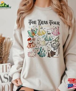 Cute Ghost Music Tour Gildan Sweatshirt Halloween Hoodie 2023 T-Shirt Classic
