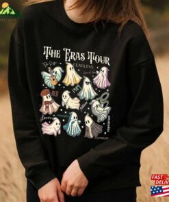 Cute Ghost Music Tour Gildan Sweatshirt Halloween Tee 2023 Shirt Unisex Hoodie