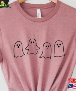 Cute Ghost Shirt Spooky Halloween Gifts Idea Sweatshirt Unisex