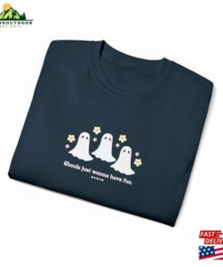 Cute Ghost Tshirt Hoodie Classic 2 Cute Ghost Tshirt Hoodie Classic 3