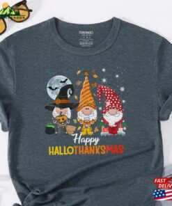 Cute Gnomes Lover Halloween Christmas T-Shirt Sweatshirt Sweater Hoodie