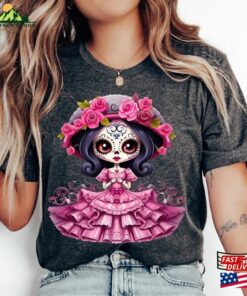 Cute La Catrina Shirt Day Of The Dead Dia De Los Muertos 2023 Sweatshirt T-Shirt