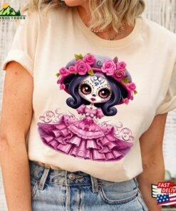 Cute La Catrina Shirt Day Of The Dead Dia De Los Muertos 2023 Sweatshirt T Shirt 3