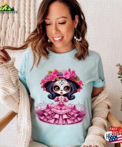 Cute La Catrina Shirt Day Of The Dead Dia De Los Muertos 2023 Sweatshirt T Shirt 4