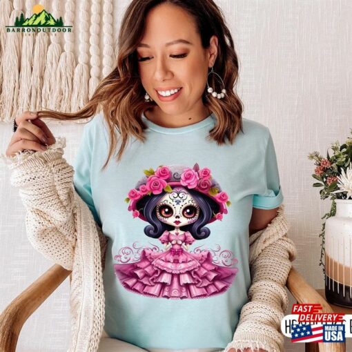 Cute La Catrina Shirt Day Of The Dead Dia De Los Muertos 2023 Sweatshirt T-Shirt