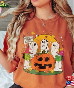 Cute Little Ghost Shirt I Got A Rock Charlie Brown Comfort Colors Halloween Party Classic Hoodie