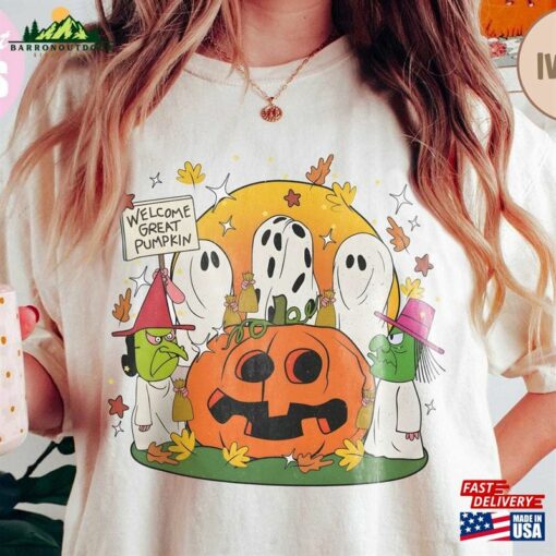 Cute Little Ghost Shirt I Got A Rock Charlie Brown Comfort Colors Halloween Party Classic Hoodie