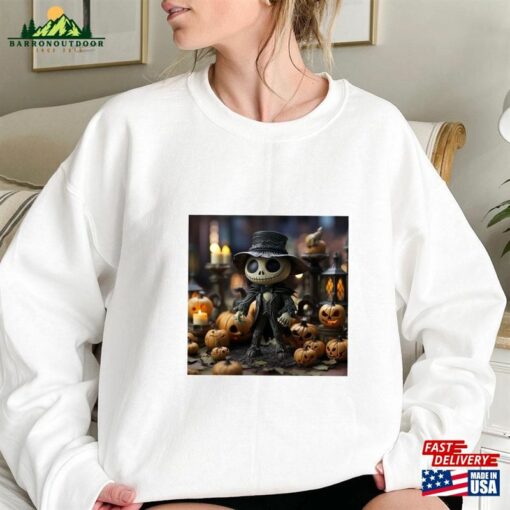 Cute Witch Hat Shirt Pumpkin Spooky Season T-Shirt Classic