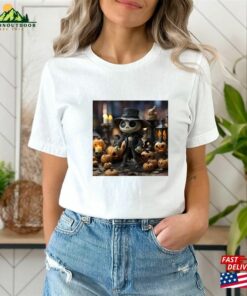 Cute Witch Hat Shirt Pumpkin Spooky Season T Shirt Classic 4