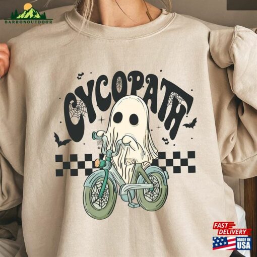 Cycopath Sweatshirt Retro Halloween Spooky Season Shirt Hoodie Unisex