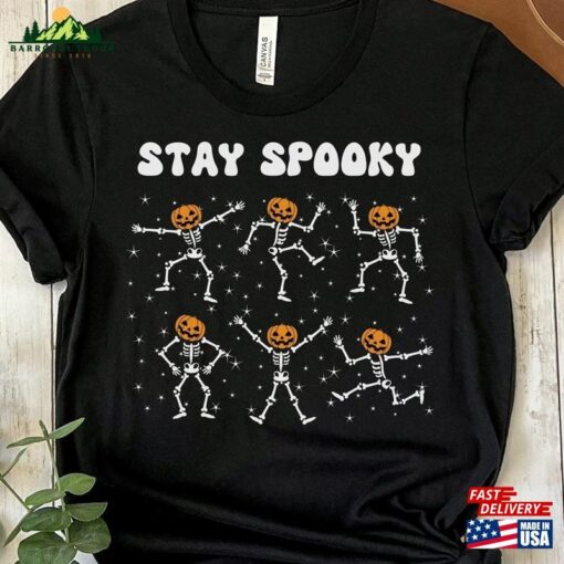 Dancing Skeleton Shirt Halloween Skull Unisex T-Shirt