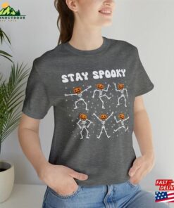 Dancing Skeleton Shirt Halloween Skull Unisex T Shirt 4