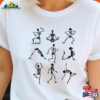Dancing Skeletons Retro Halloween Crewneck Sarcastic Skeleton T-Shirt Vintage Fall Tee Sweatshirt