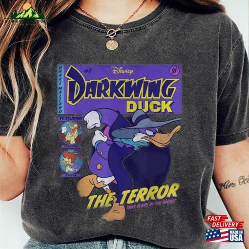 Darkwing Duck Retro Vintage Halloween Comfort Colors T-Shirt Sweatshirt Classic