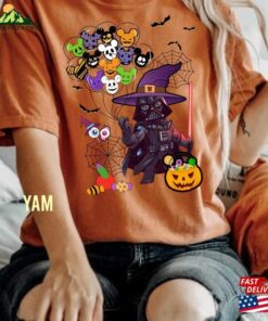 Darth Vader Star Wars Halloween Comfort Color Shirt Disney Balloons Unisex T-Shirt Hoodie