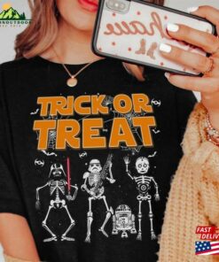 Darth Vader Stormtrooper Droid Trick Or Treat Star Wars Comfort Colors T-Shirt Hoodie Darth Vader Stormtrooper Droid Trick Or Treat Star Wars Comfort Colors T-Shirt Hoodie