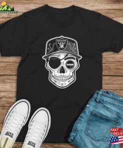 Day Of The Dead Inspired Raiders T-Shirt Dia De Los Muertos Tee Unisex Sweatshirt