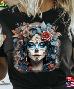 Day Of The Dead Shirt Dia De Los Muertos Mexican Spanish T-Shirt Sweatshirt
