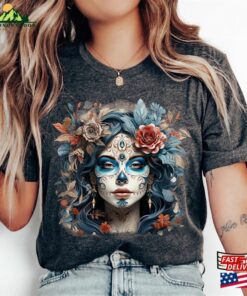 Day Of The Dead Shirt Halloween Costume 2023 Skeleton Unisex T Shirt 3