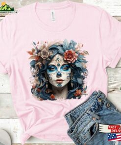 Day Of The Dead Shirt Halloween Costume 2023 Skeleton Unisex T Shirt 4