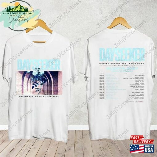 Dayseeker Fall Tour 2023 Shirt Band Fan Concert T-Shirt Hoodie