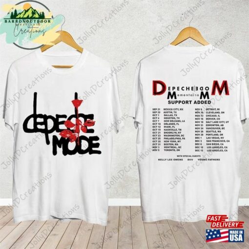 Depeche Mode 2023 Fall Tour Shirt Memento Mori Band Fan Hoodie T-Shirt