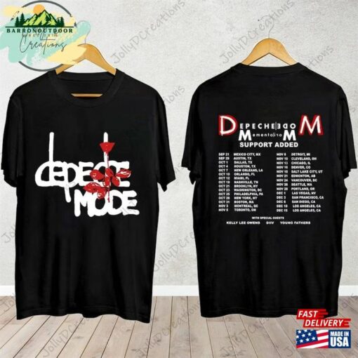 Depeche Mode 2023 Fall Tour Shirt Memento Mori Band Fan Hoodie T-Shirt