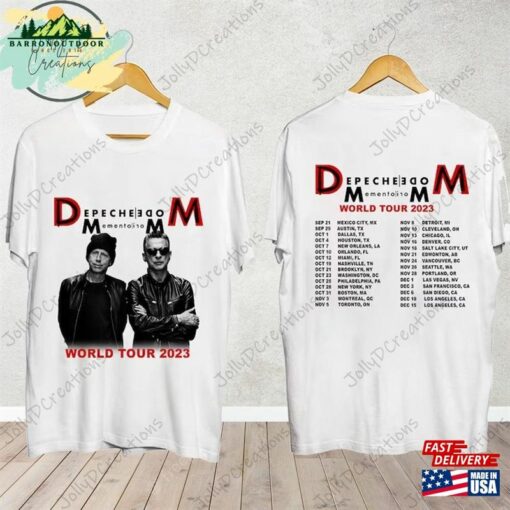 Depeche Mode 2023 Fall Tour Shirt Memento Mori Band Fan T-Shirt Sweatshirt